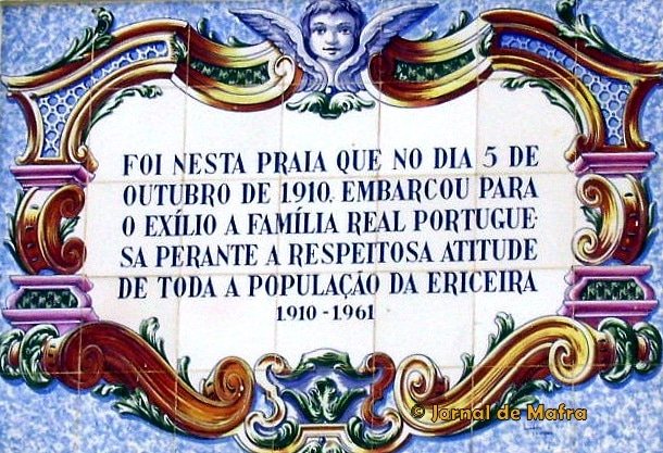 Image of the day | Ericeira recalls the departure of the Royal Family into exile