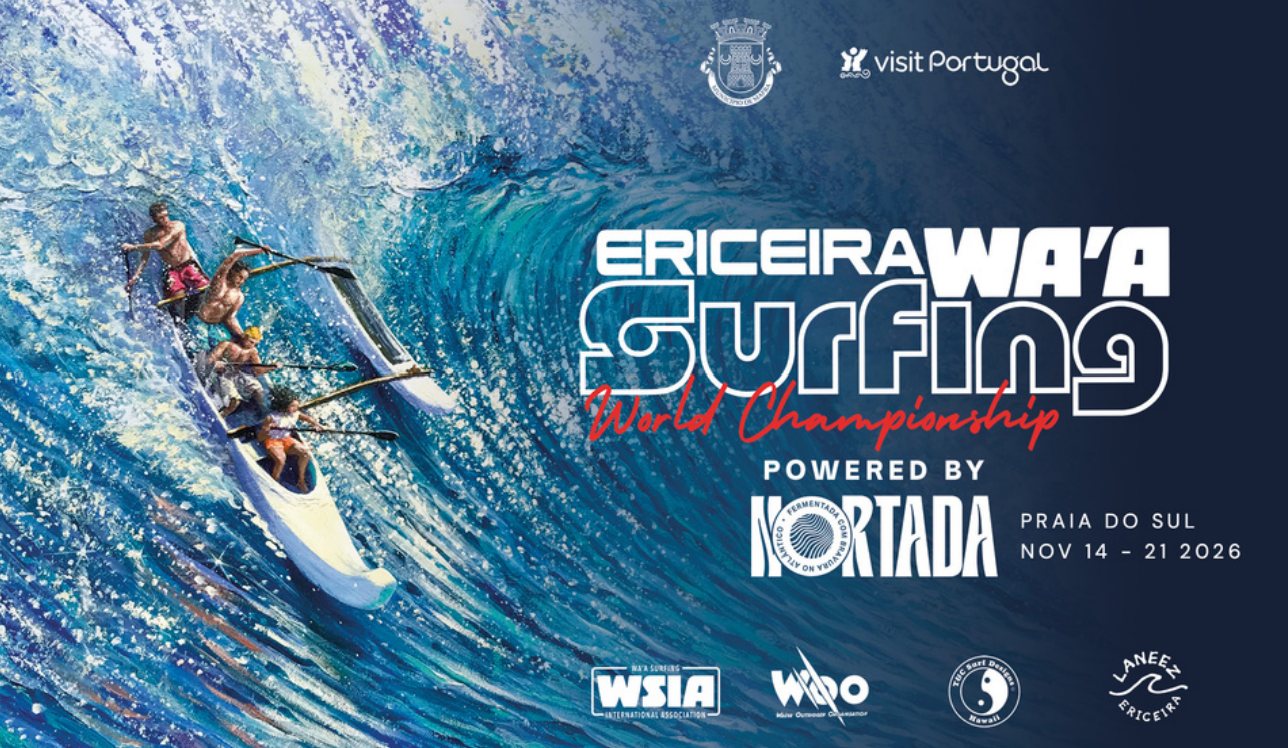 ERICEIRA WA’A SURFING WORLD CHAMPIONSHIP gathers about 100 athletes from around the world from November 14 to 21