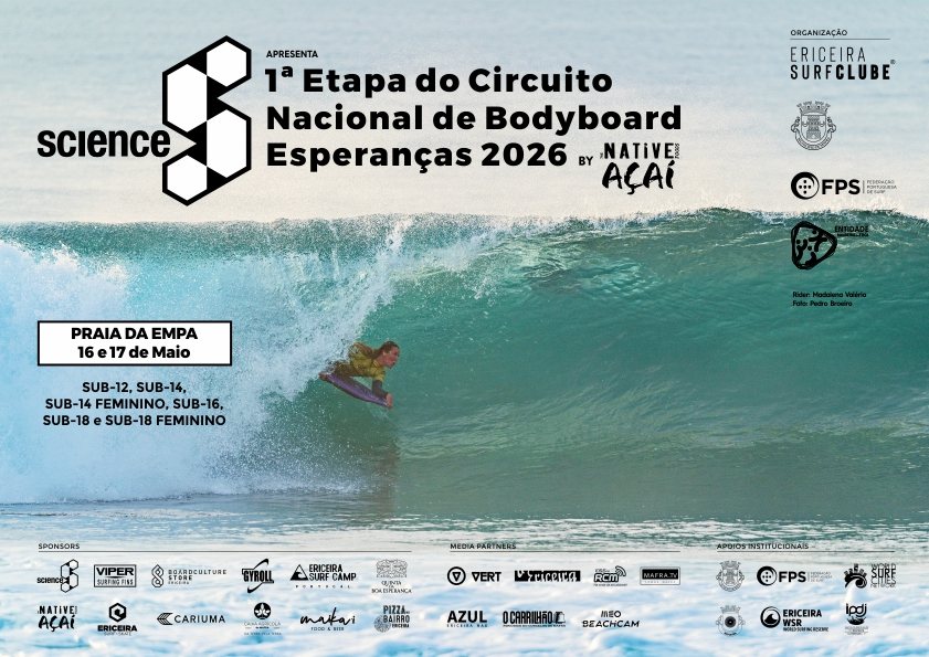 SCIENCE presents the 1st Stage of the National Bodyboard Circuit Esperanças by NATIVE AÇAÍ