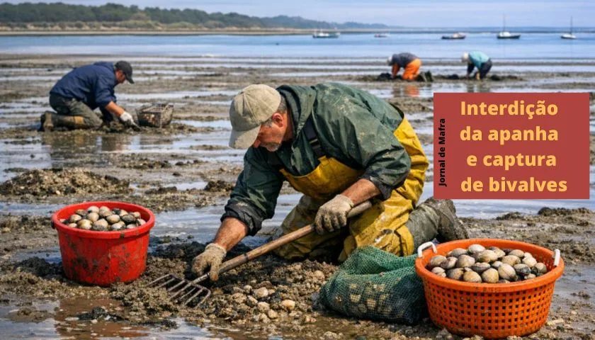 Ban on harvesting and catching bivalves