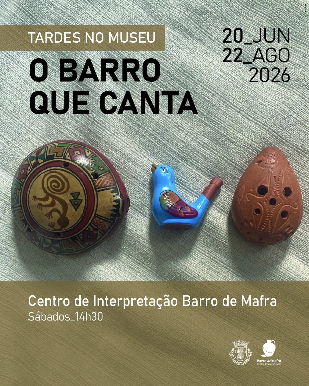 O barro transforma-se em som nas «Tardes no Museu»